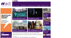 Desktop Screenshot of afrique-europe-interact.net